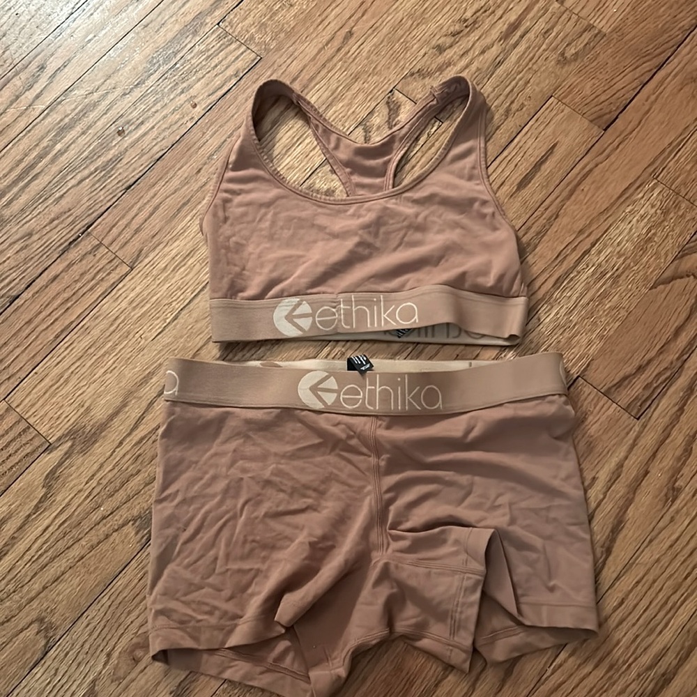 Never worn ethika set